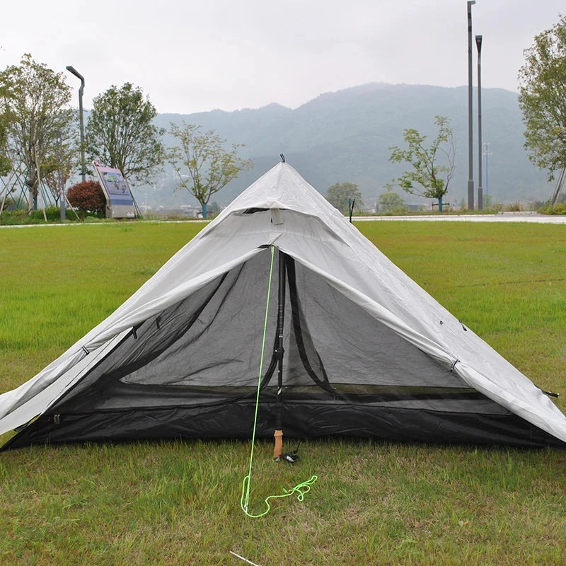 Ultralight Outdoor Backpacking Camping Tent, Trekking Pole GlowCart