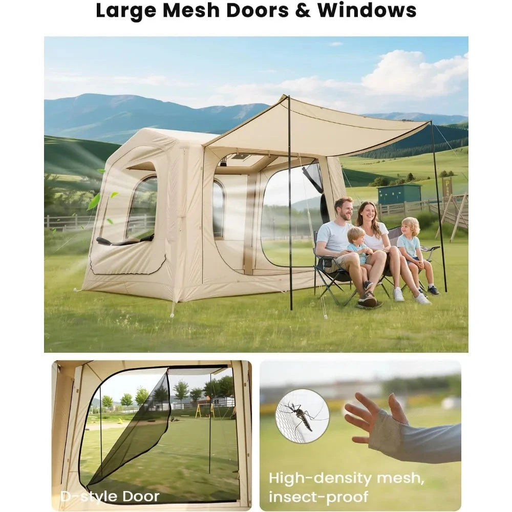 Inflatable SUV Camping Tents: Pop-Up Vehicle Tent GlowCart