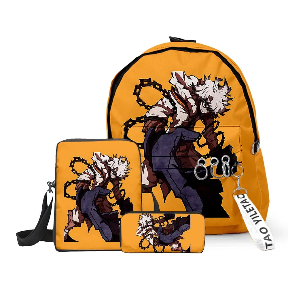 Cartoon Popular Gachiakuta 3D Print 3pcs/Set pupil School GlowCart