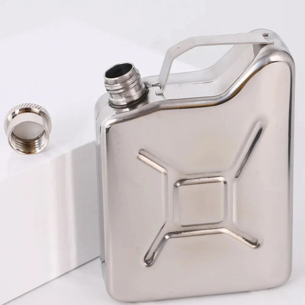 1PC Portable High Quality Wine Whisky Pot Bottle Hip Flasks Drinker Alcohol Bottle Drinkware Stainless Steel Water Reservoir GlowCart