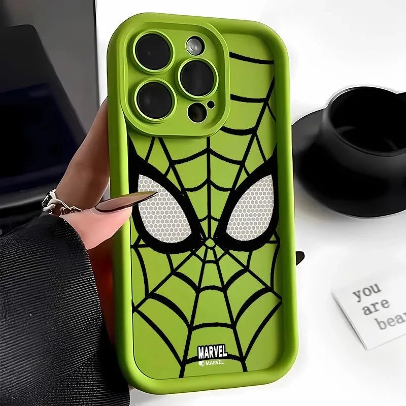 Marvel Spider Man Plain Multistep TPU Phone Case For iPhone GlowCart