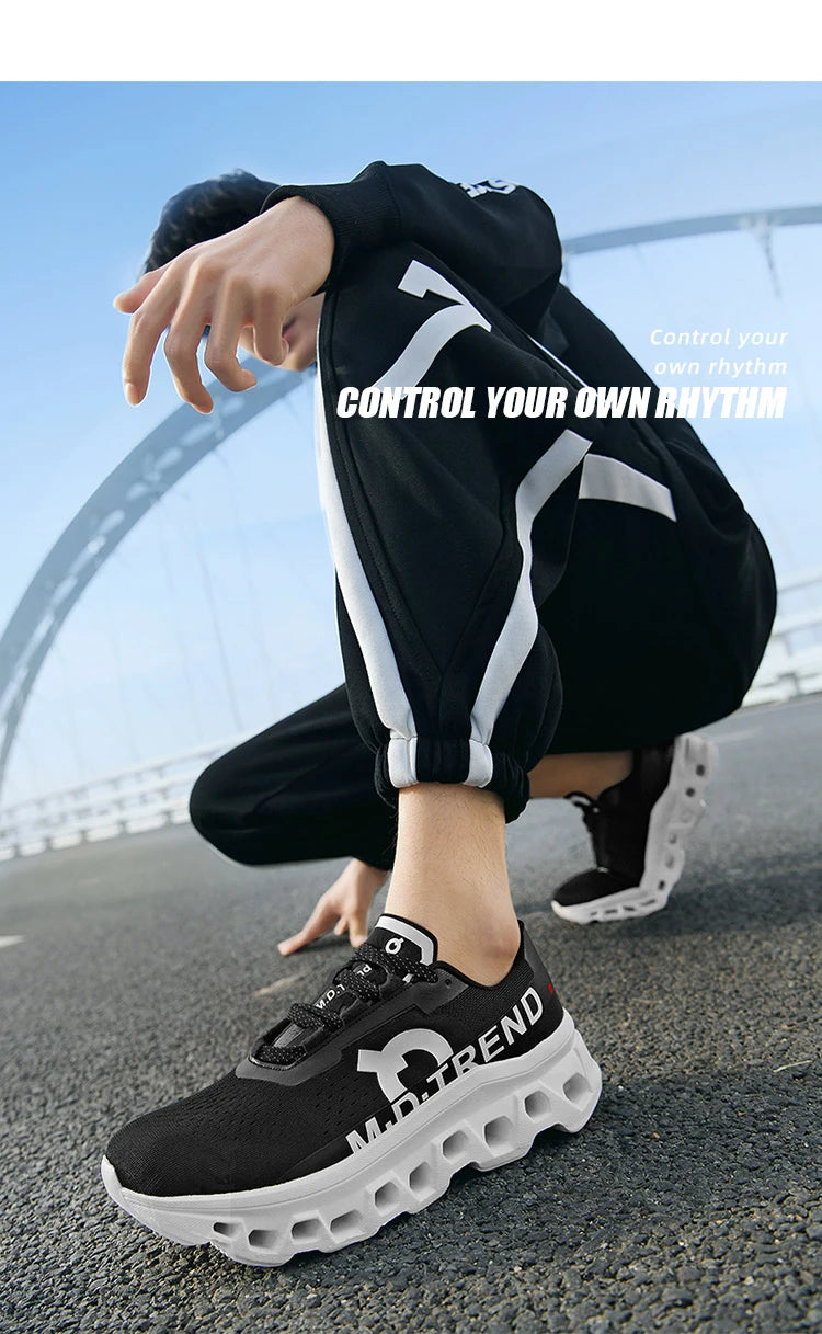 Men's Cushioning Running Shoes Lightweight Athletic Casual