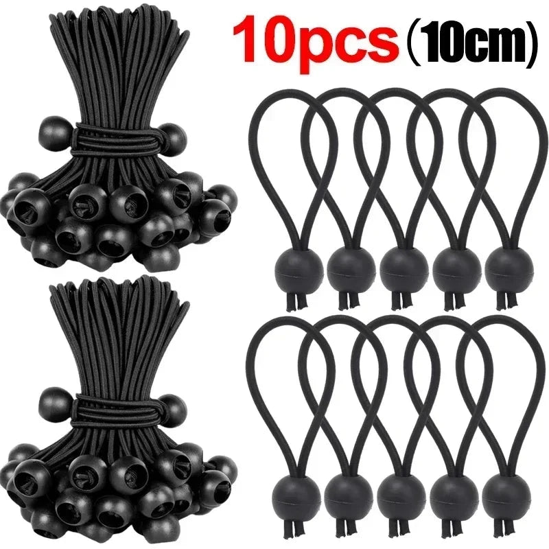 Outdoor Elastic Ball Rope Bungee Cords Portable Tent Fixing GlowCart