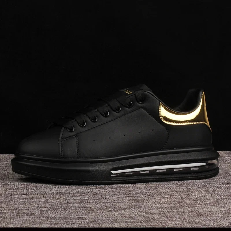 Mens Sneakers Walking Men Casual Shoes Fashion Brand Leather Sport Male Man Sneakers Shoes for Men Designer Platform Mens Shoes GlowCart