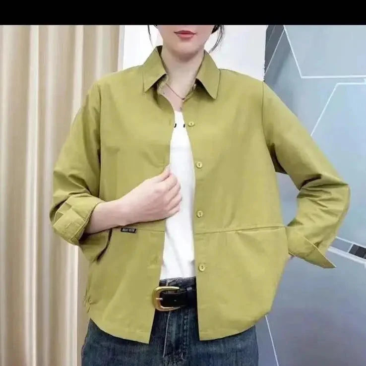 Spring Summer Women Thin Short Jacket Mother Fashion GlowCart