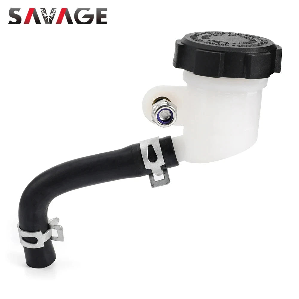 Motorcycle Universal Front Hydraulic Clutch Reservoir Cup Rear Brake Master Cylinder Oil Fluid Reservoir Tank For Yamaha Honda GlowCart