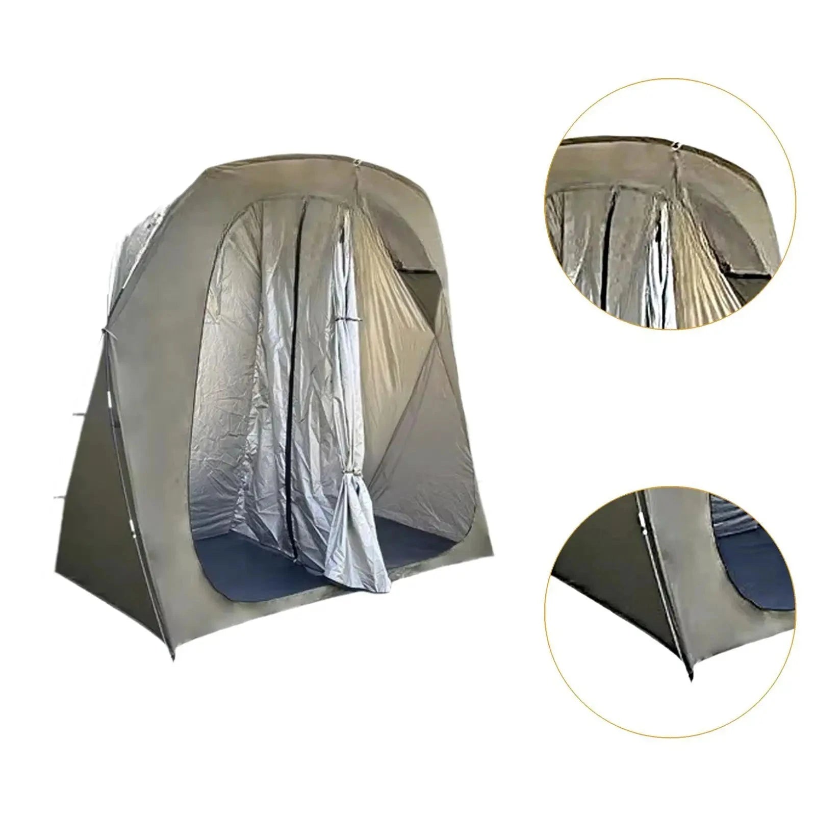 Camping Shower Tent with Carry Bag Waterproof 2 Person GlowCart
