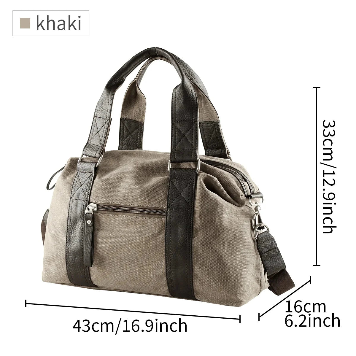 High Quality Canvas Simple Travel Luggage Handbags GlowCart