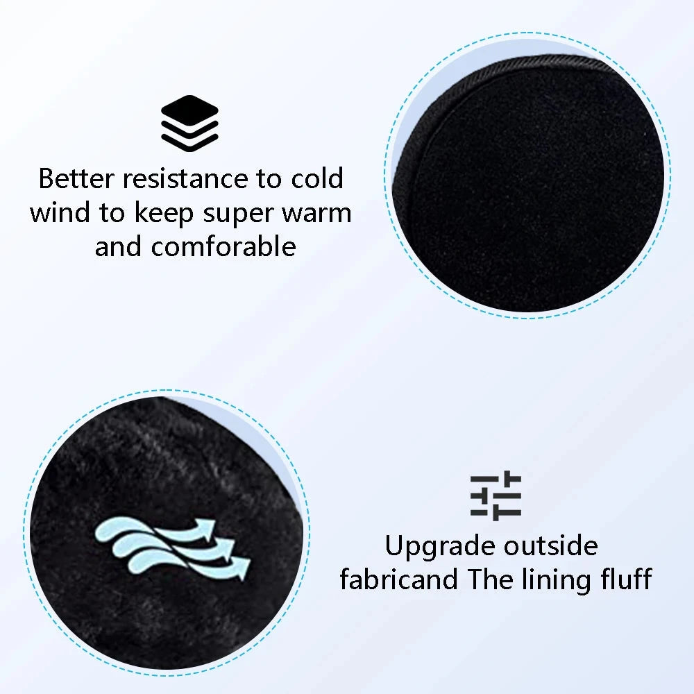 Wireless Adjustable Bluetooth Earmuffs Headphones Winter Ear GlowCart