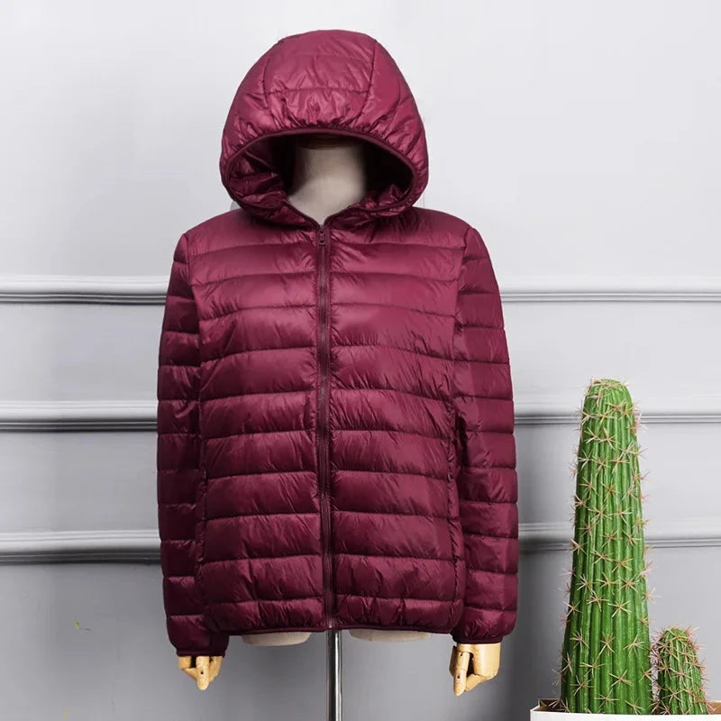 2025 autumn and winter women's new lightweight down jacket GlowCart