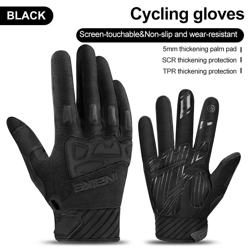 INBIKE Men's Cycling Gloves Touchscreen MTB Cycling Bicycle Riding Gloves for Men Bike Sports Gloevs Motorcycle MTB Accessories GlowCart