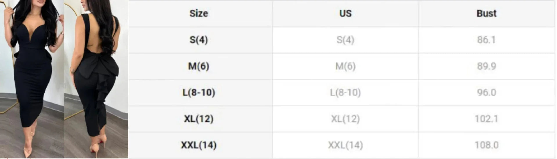 Dress for Women Streetwear Elegant Solid Color Hip Wrap Open Back Deep V High Waist Split Bodycon Dresses 2024 Spring and Summer GlowCart