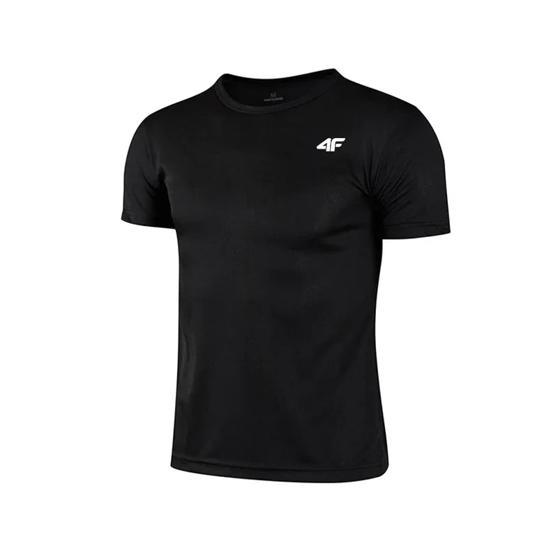 Men's Summer Exercise Trainning T-shirt High Quality