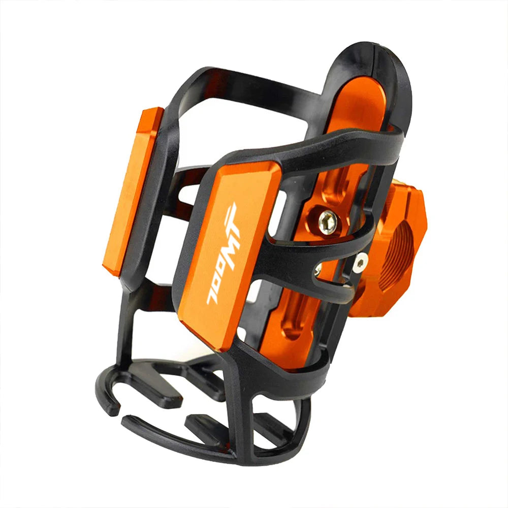 Water Cup Holder For CFMOTO 700MT MT-700 CF 700MT 700mt Motorcycle CNC Beverage Water Bottle Cage Drink Cup Holder GlowCart