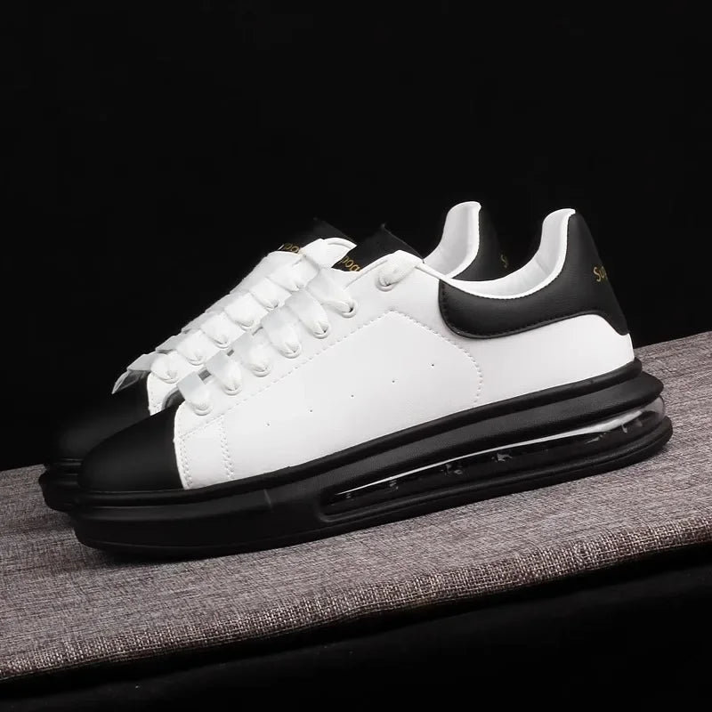 Mens Sneakers Walking Men Casual Shoes Fashion Brand Leather Sport Male Man Sneakers Shoes for Men Designer Platform Mens Shoes GlowCart