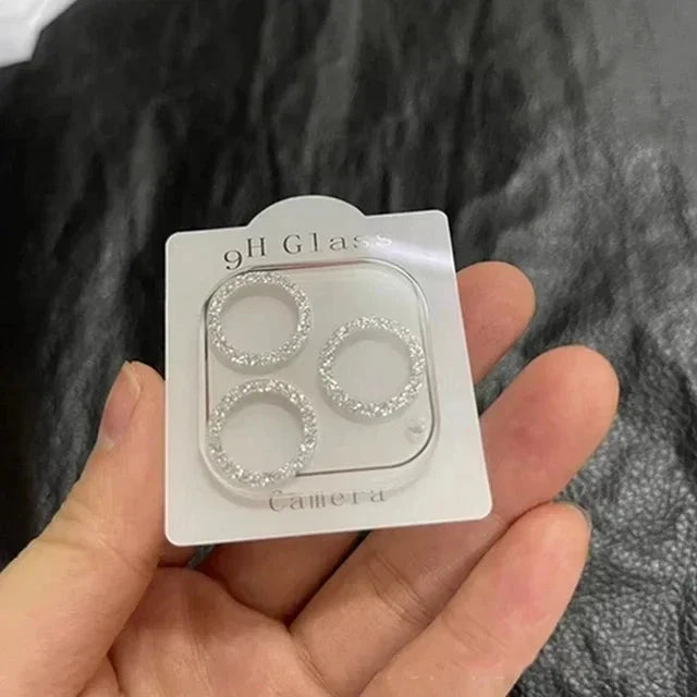 Bling Glitter Diamond Clear Camera Lens Protector Case for GlowCart