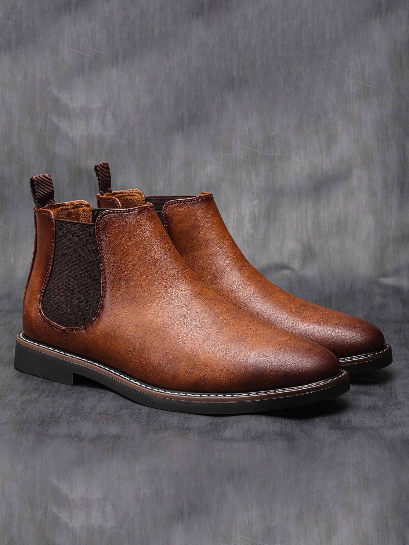 40~46 Men Chelsea Boots Brand Retro Comfortable Fashion Men GlowCart