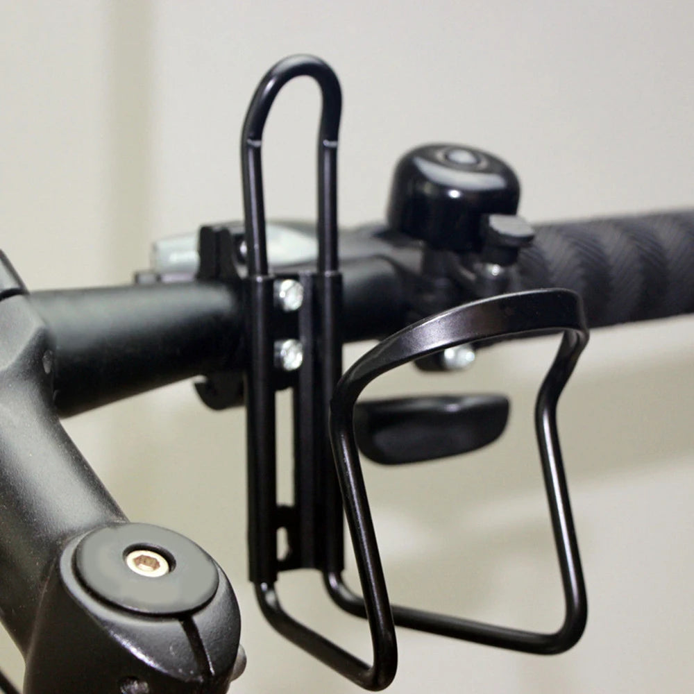 1x Bike Water Bottle Holder Bracket Mountain Bike Handlebar Bottle Mount Cycling Accessories Aluminum Alloy Bicycle Bottle Cage GlowCart