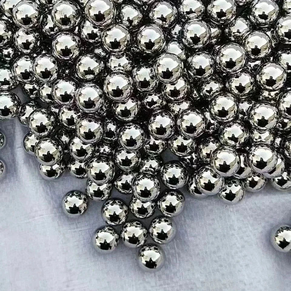 2mm-10mm Glossy Steel Ball Slingshot Shooting Hunting GlowCart