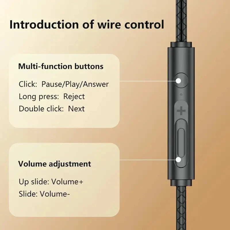 For Galaxy 90° Jack Wired Gaming Headset HiFi Surround Sound GlowCart