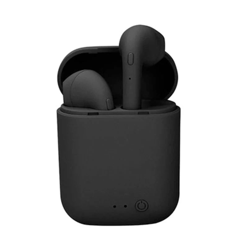 I12 Macaron Bluetooth Headset Matte Sports Binaural Wireless GlowCart