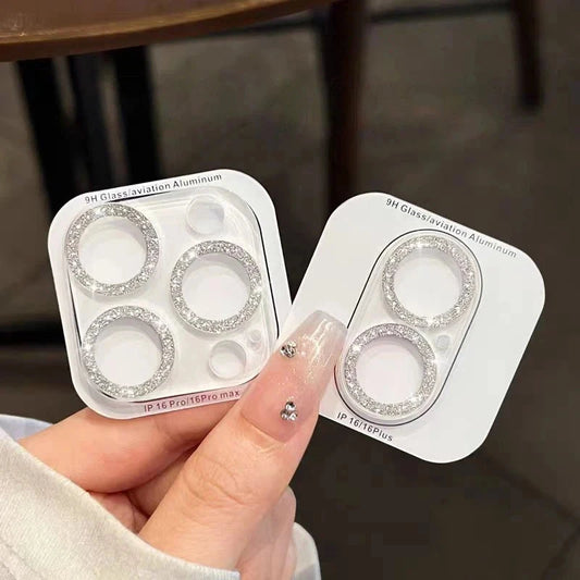 Bling Glitter Diamond Clear Camera Lens Protector Case for GlowCart