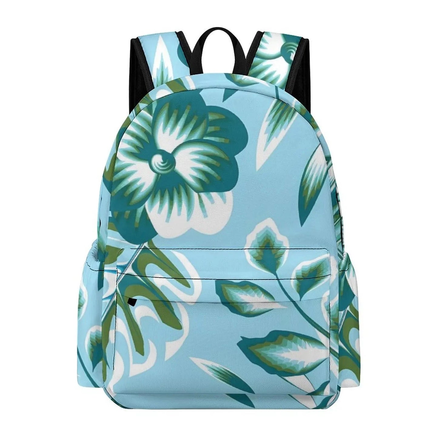 Floral Printed 3d Printed Schoolbags For Boys And Girls GlowCart