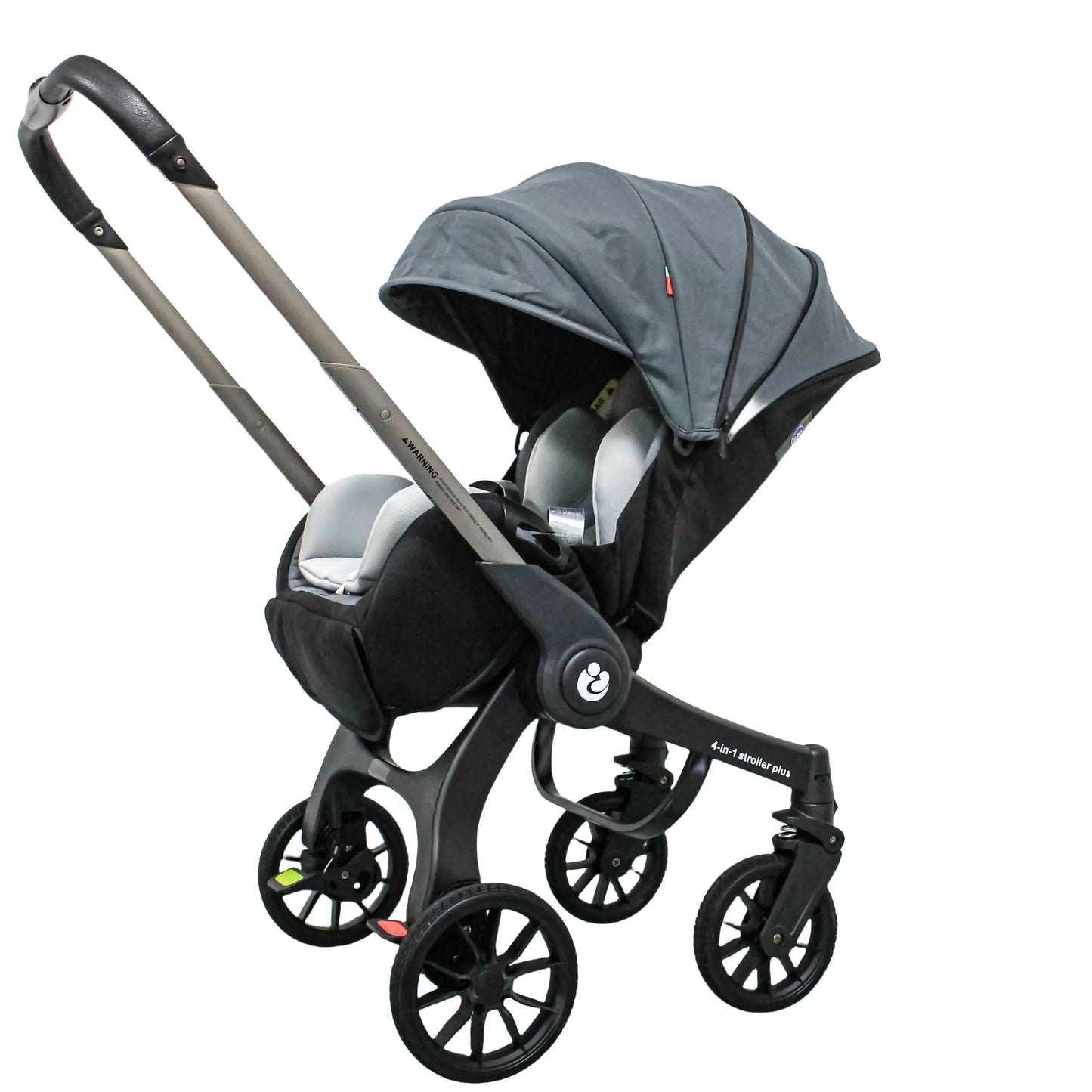 New Baby Stroller 4in1 multi-function car seat Four-wheel stroller folded baby carries baby stroller 3 in 1 Portable GlowCart