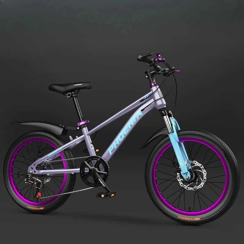 Mountain Bicycle for 8-16 Years Children With Brake Line/Kids Student MTB Cycle Men and Women /Low Price Girl Boy Child MTB Bike GlowCart