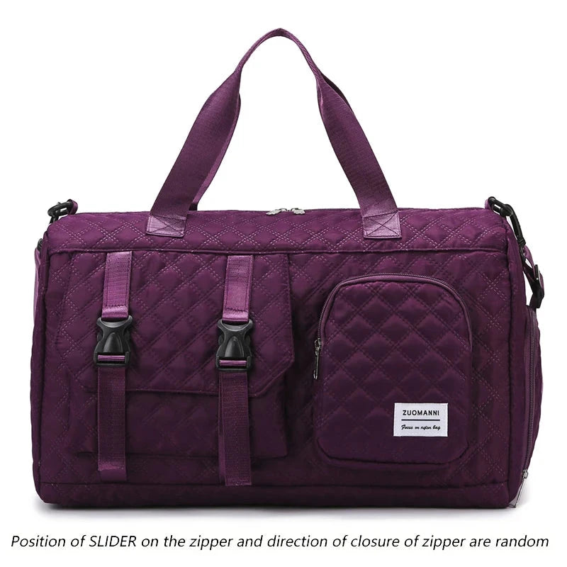 Durable Nylon Travel Duffle Bag, Portable Sports Gym Bag for GlowCart