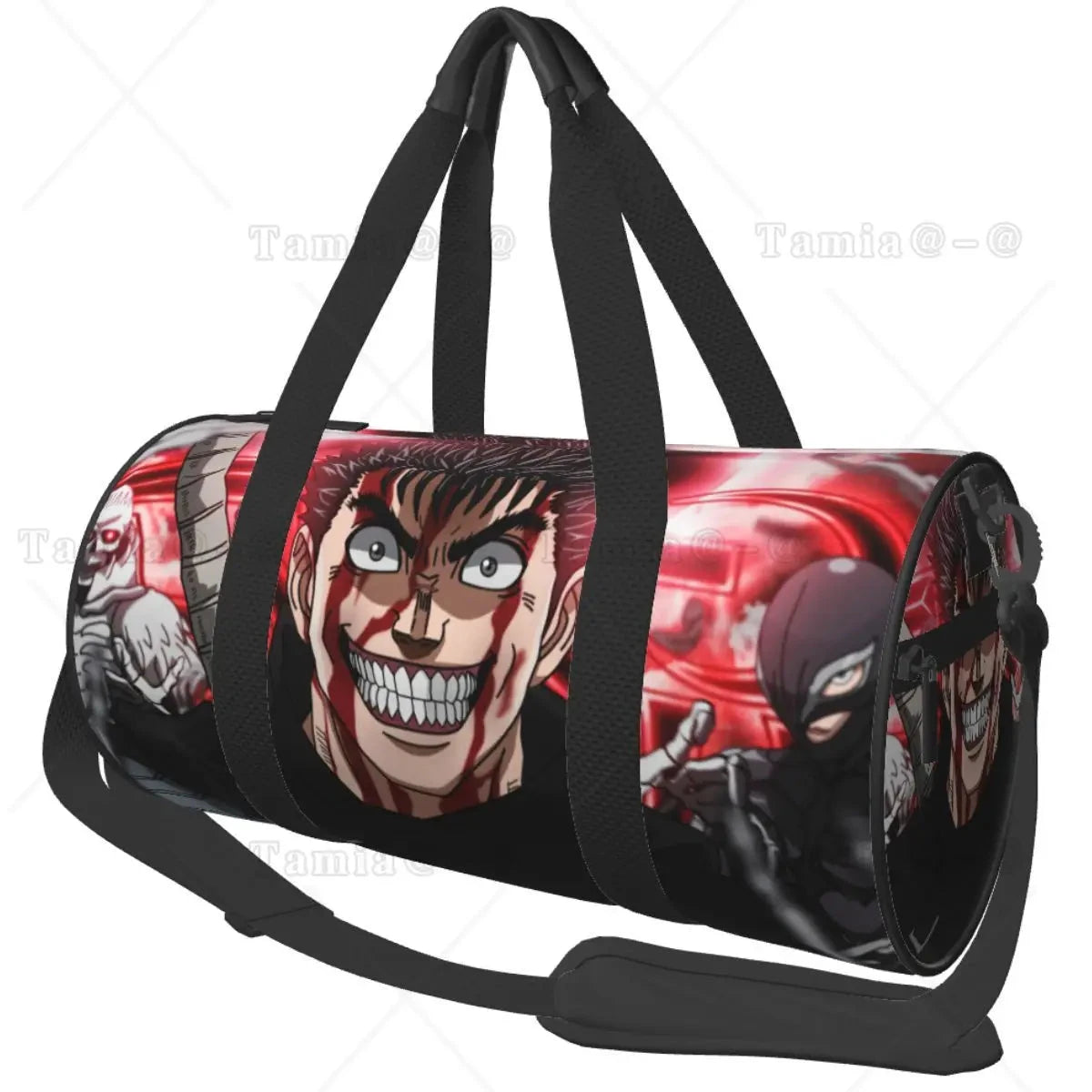 Japan Anime Bereserk Sports Gym Bag with Pocket Waterproof GlowCart
