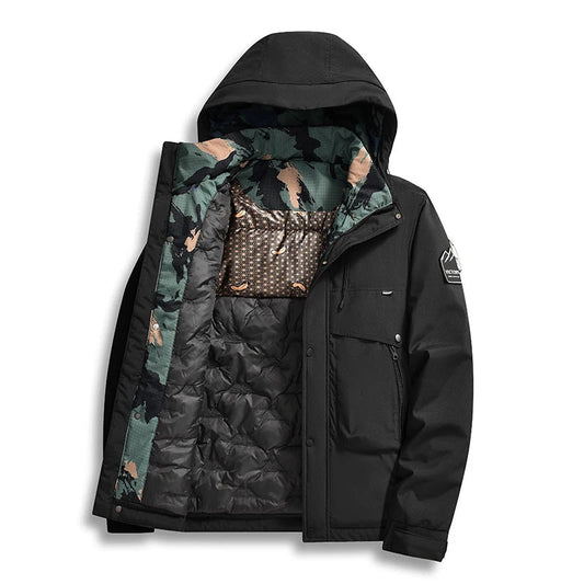 Brand Winter  Comfortable Unisex Cotton-Filled Jacket, Relaxed Fit Outdoor Coat, For Daily Casual Wear and Light Sports 2025 GlowCart