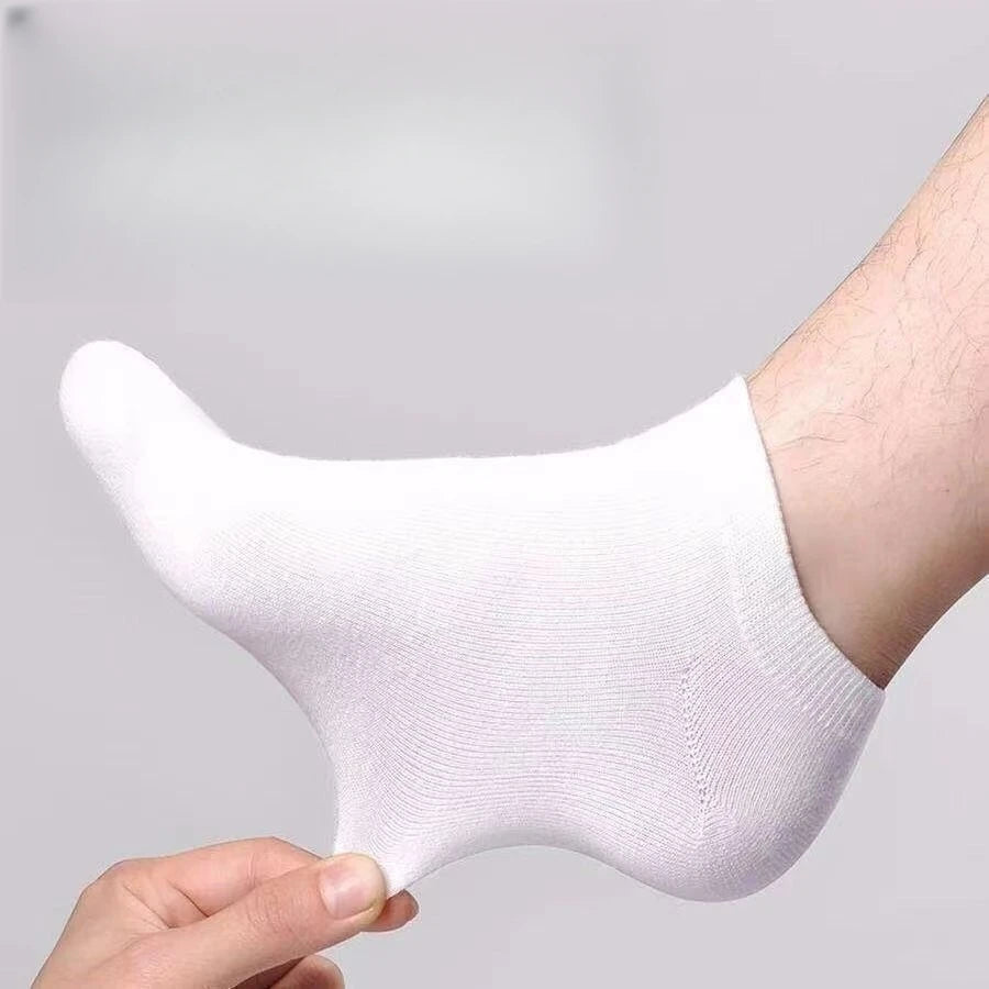 40/30 Pairs Unisex Casual Plain Color Ankle Socks Thin Breathable Comfy Anti Odor Sweat-absorbing For Men Women GlowCart