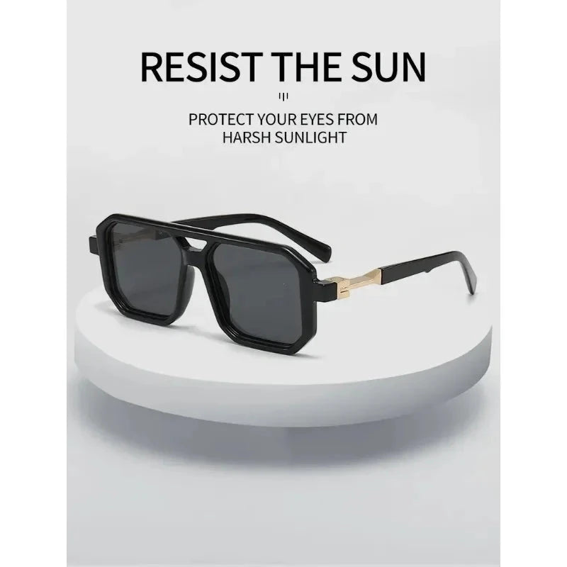 2024 Vintage Fashion Sun Protection Sunglasses for Men GlowCart