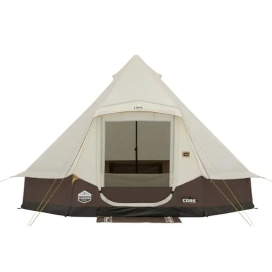 CORE 6 Person Bell Tent with Integrated LED Lights for GlowCart