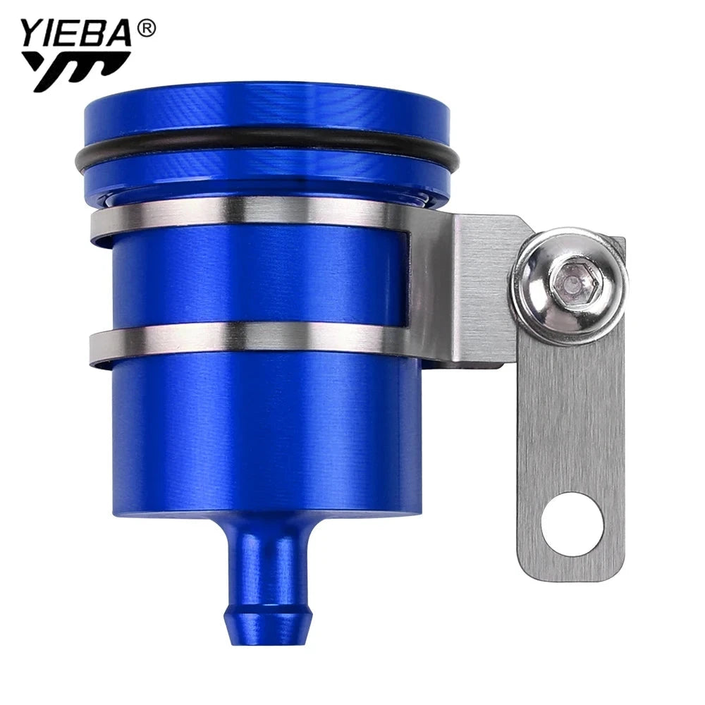 Universal Motorcycle Aluminum Alloy Brake Fluid Reservoir Rear Front Clutch Tank Oil Fluid Cup Motorcycle Refitting Accessories GlowCart