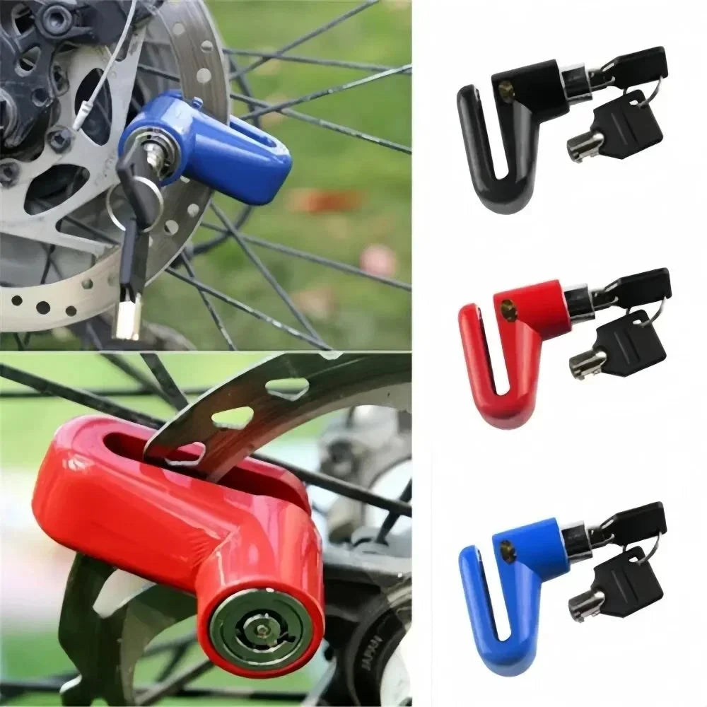 Anti-Theft Disc Brake Lock - For Scooters/Bikes/Motorcycles GlowCart
