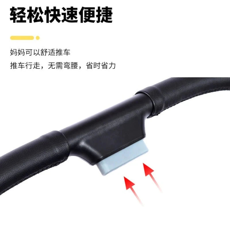 Highview Baby Stroller Can Sit or Lie Down, Lightweight and Foldable, Newborn Baby Umbrella Stroller,Four-wheel Two-way Stroller GlowCart