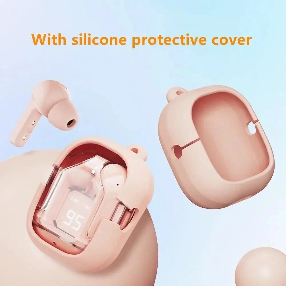 (Buy Headset Get Protective Case + Lanyard) T2 TWS Gaming GlowCart