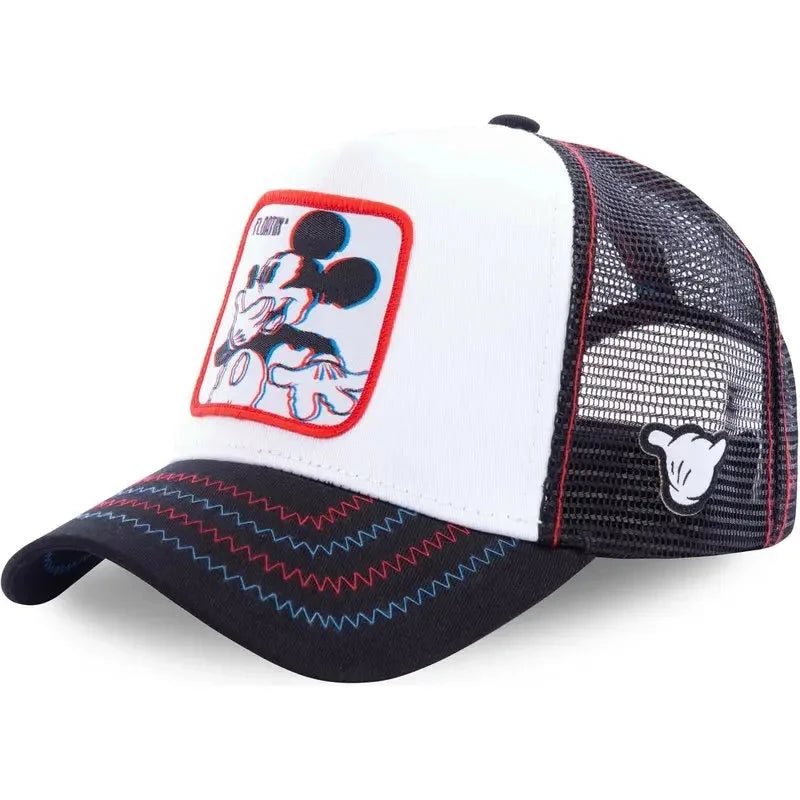 High Quality Disney Styles Anime Cartoon Snapback Cotton GlowCart