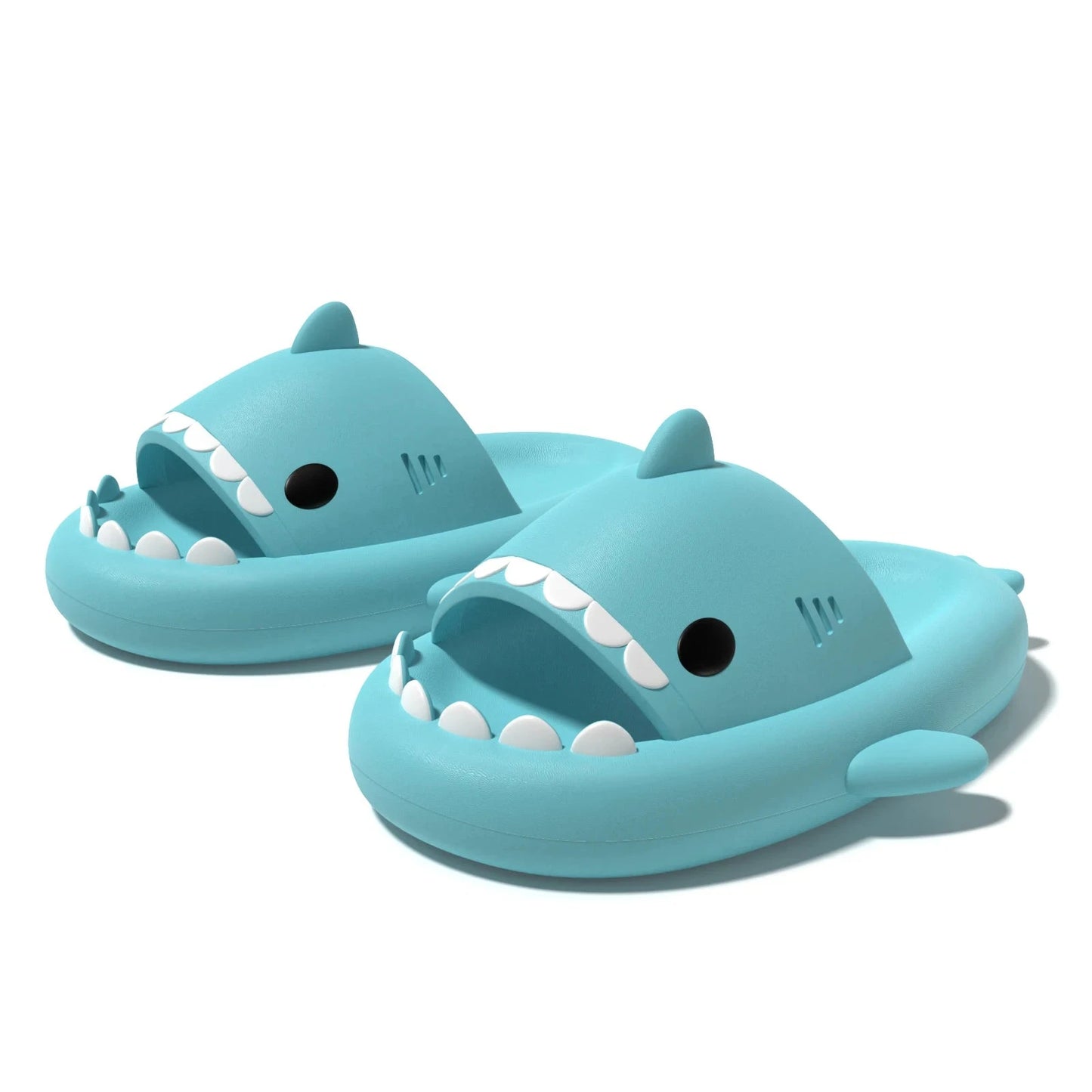Women's Slippers Cute Cartoon Shark Men Slides Anti Slip GlowCart