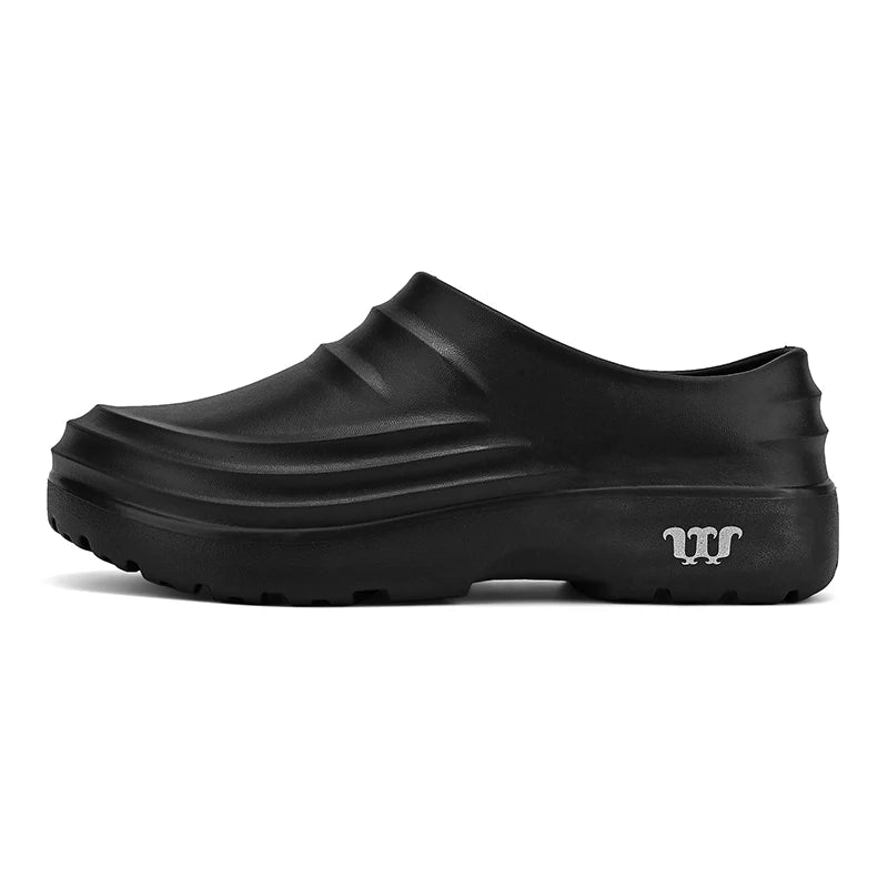 New Men's Anti-slip Chef Shoes Sandals For Men Working shoes waterproof fashion Garden Shoes Clogs For Beach Slippers Size 36-48 GlowCart