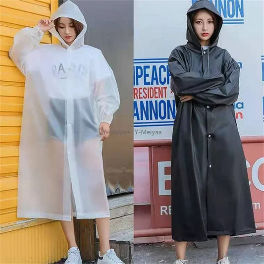 1PC Raincoat For Men Women Non Disposable Thickened Outdoor GlowCart