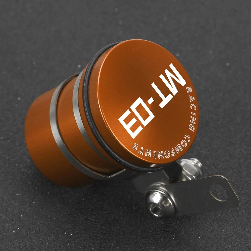 Motorcycle Brake Cylinder Fluid Reservoir Rear Front Clutch Tank Oil Fluid Cup For yamaha MT 03 MT03 MT-03 2005-2019 2018 2017 GlowCart