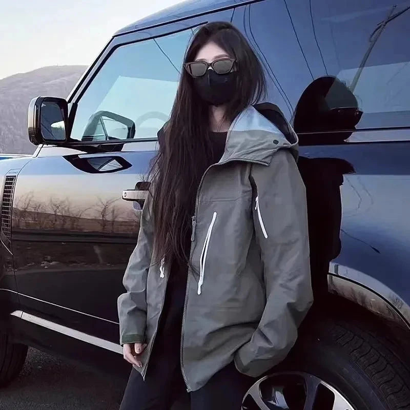 ARC Three Layer Mens Womens High Quality Camping Coat GlowCart