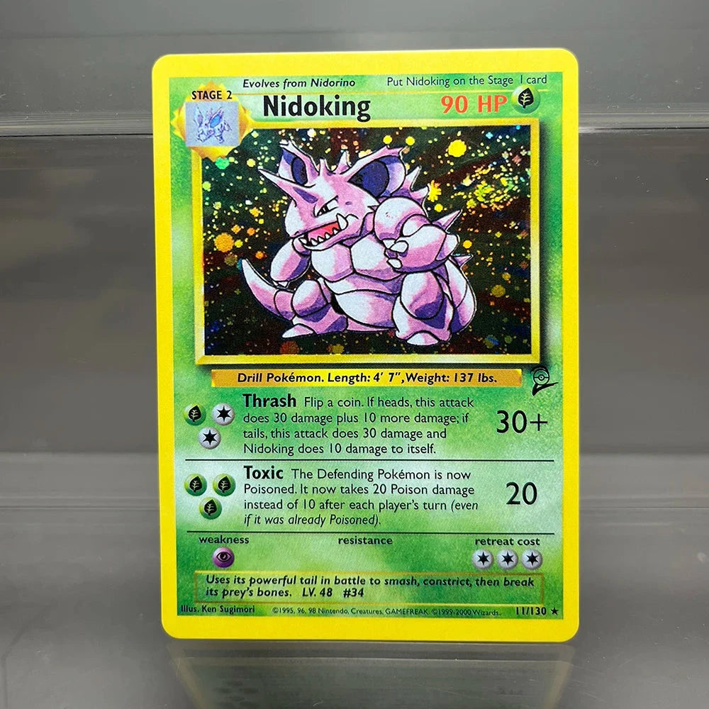 PKM Cards 1st Edition Charizard Blastoise Dragonite 1996 GlowCart