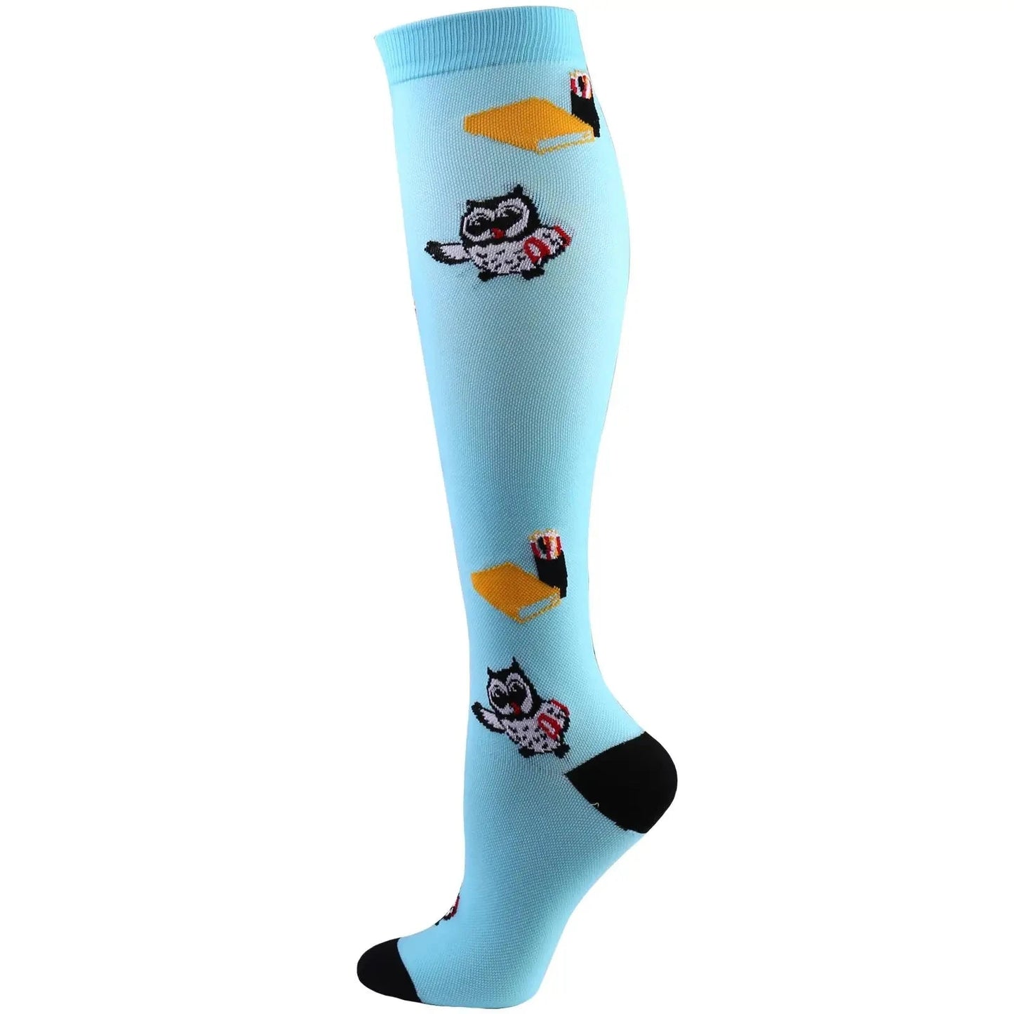 Men Women Compression Socks Varicose Veins Socks 20-30 Mmhg Outdoor Sports Cycling Travel Flight Nurse Running Leg Support Socks GlowCart