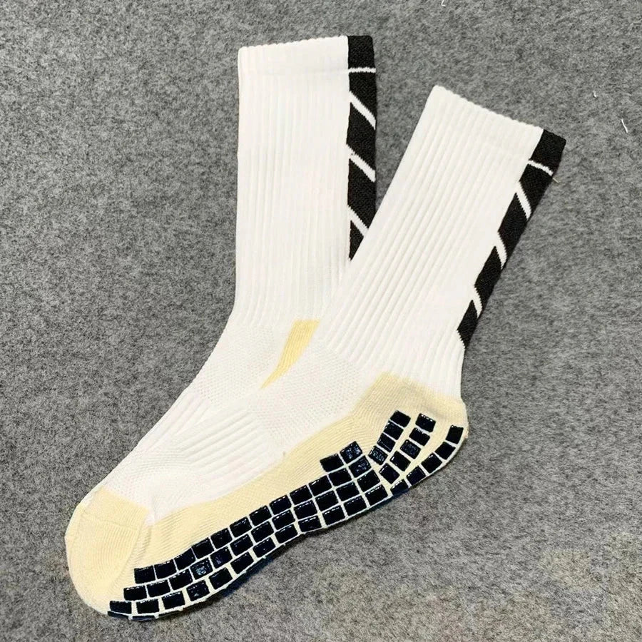 4Pair Men Women Non-Slip Grip Socks for Sports Football Basketball Baseball Rugby Soccer Cycling Running Tennis  Exercise GlowCart