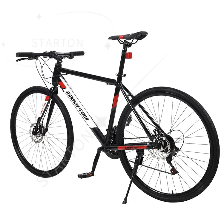 With 700*35C 40C 45C Gravel Bike Disc Brake 16 Speed Tire Steel Fork China Factory New Road Bike GlowCart