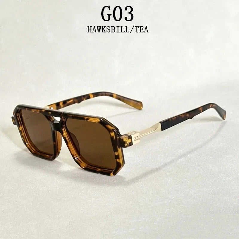 2024 Vintage Fashion Sun Protection Sunglasses for Men GlowCart